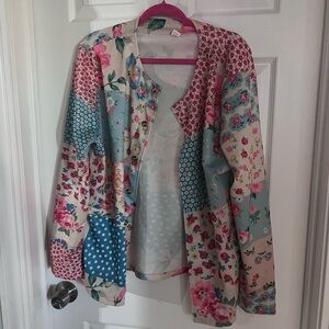 Floral Patchwork Women's cardigan